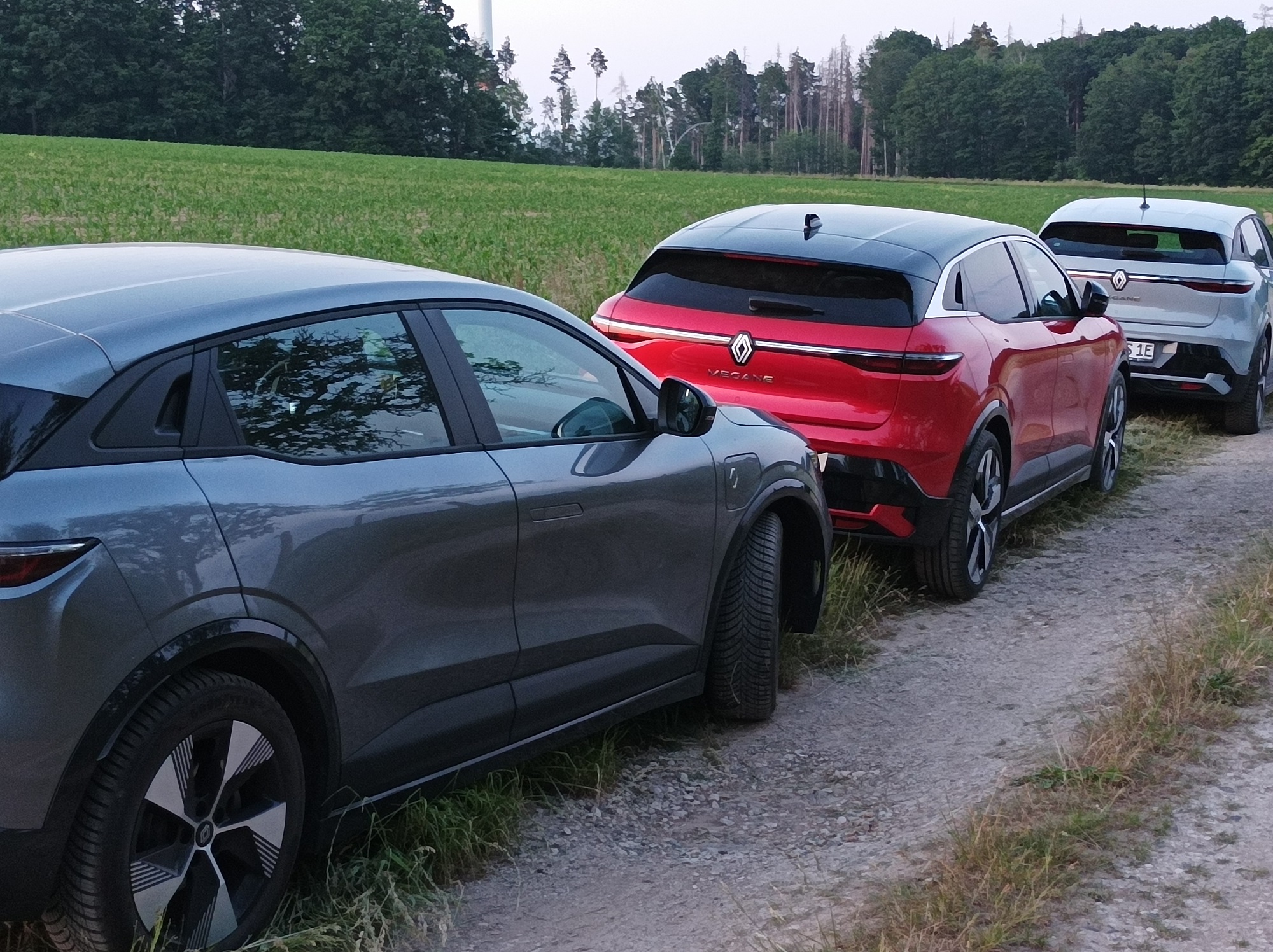 Plötzlich waren es 3 MeganE in