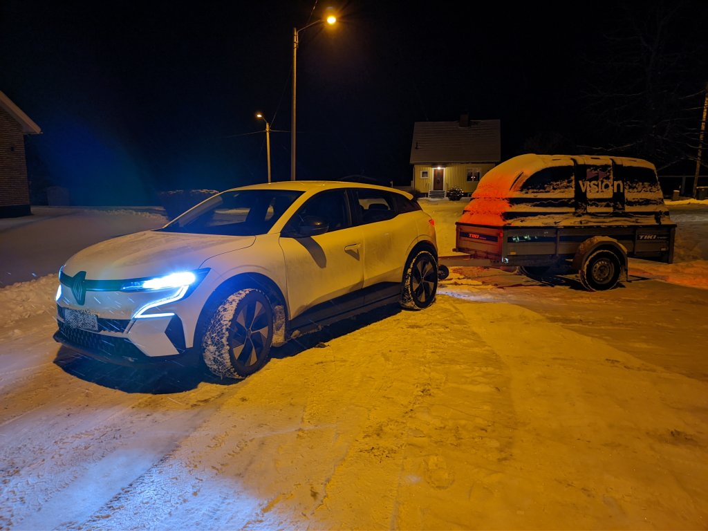 Hängerbetrieb im Winter